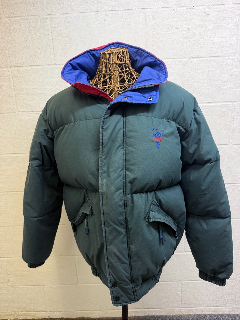 VTG 90s St. John’s Bay XL Tall Puffer Ski Jacket. 80% Down filled Gorpcore